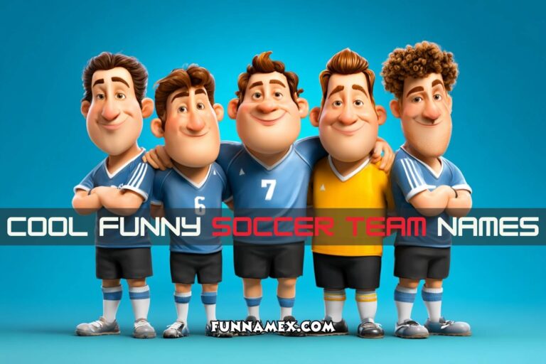 cool funny soccer team names