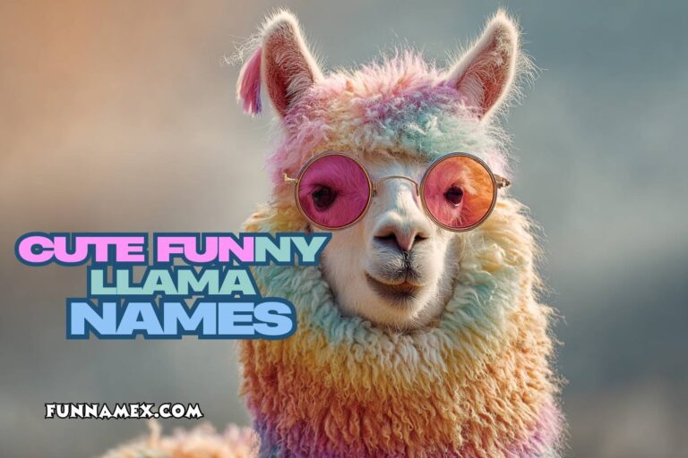 cute funny llama names