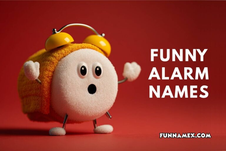 funny alarm names