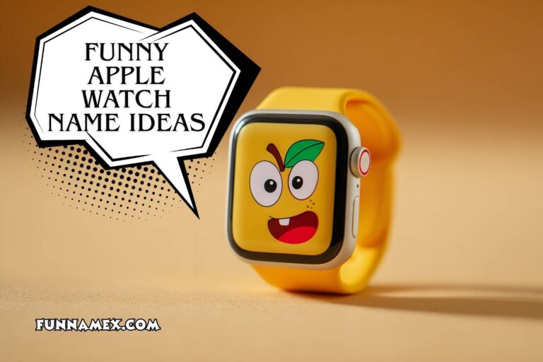 funny apple watch name ideas