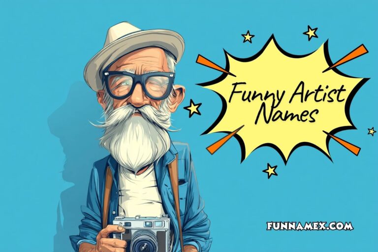 funny artist names