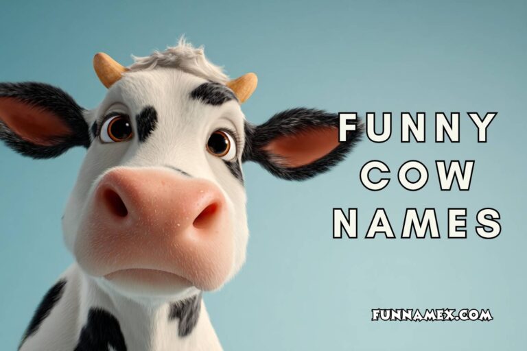 funny cow names