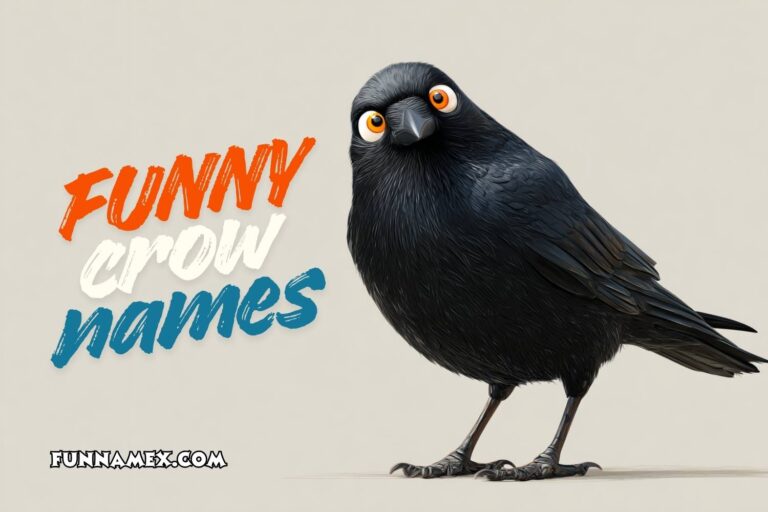 funny crow names