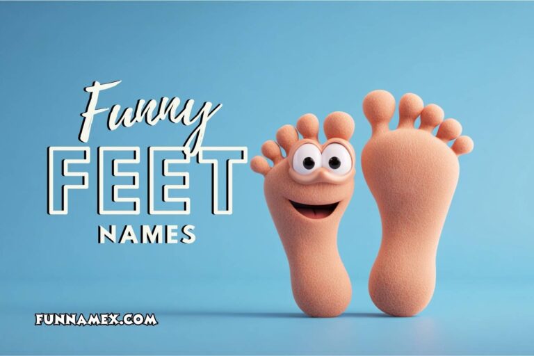 funny feet names