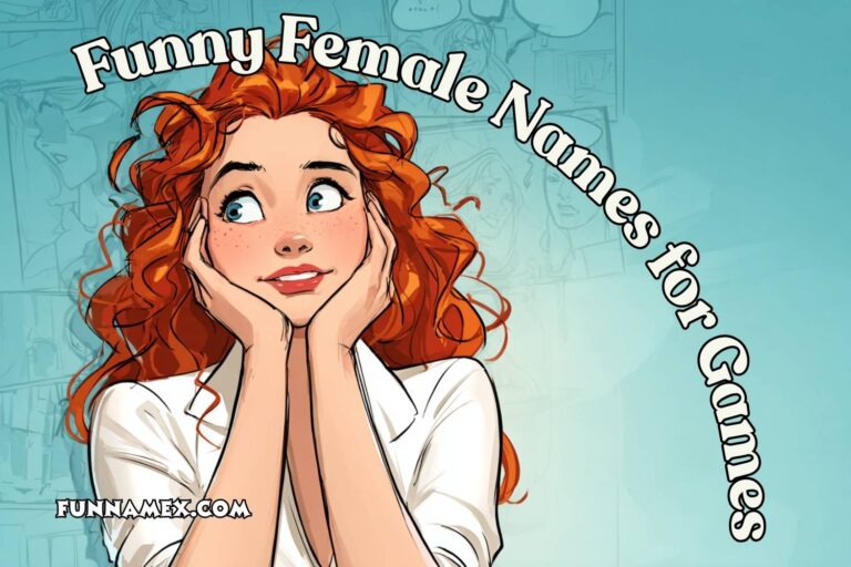 funny female names for games