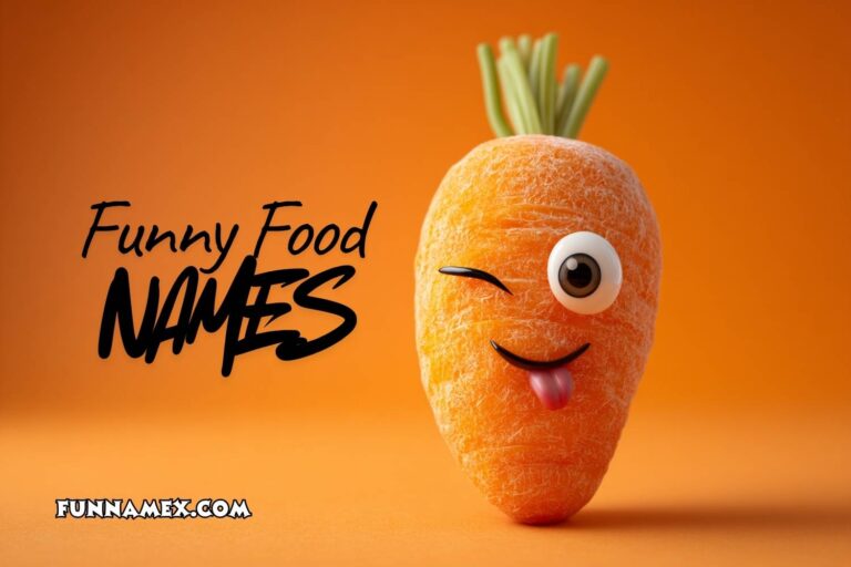funny food names
