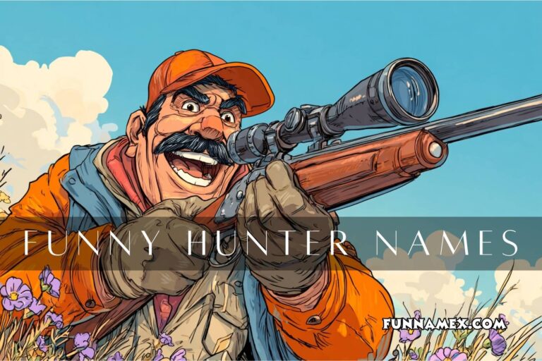 funny hunter names