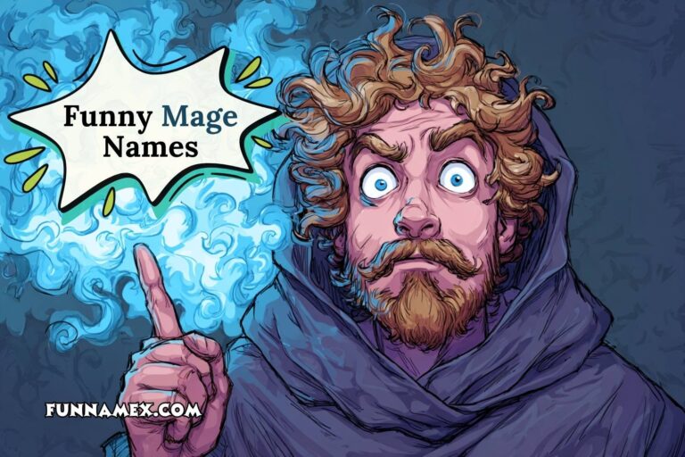 funny mage names