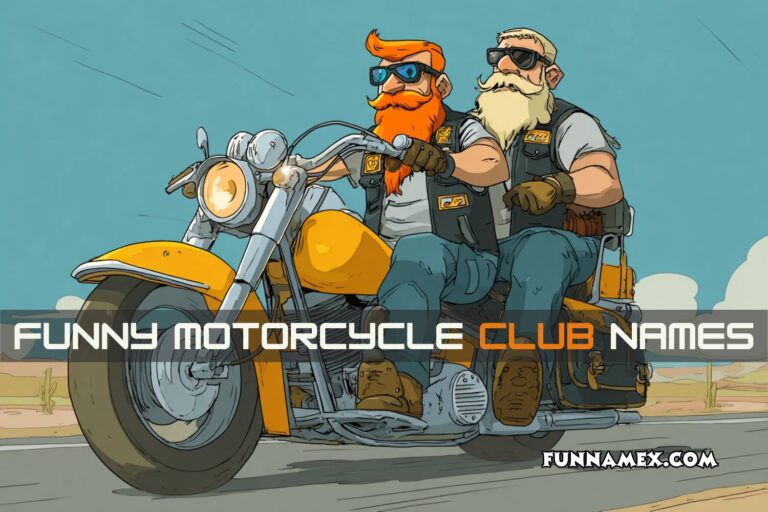 funny motorcycle club names