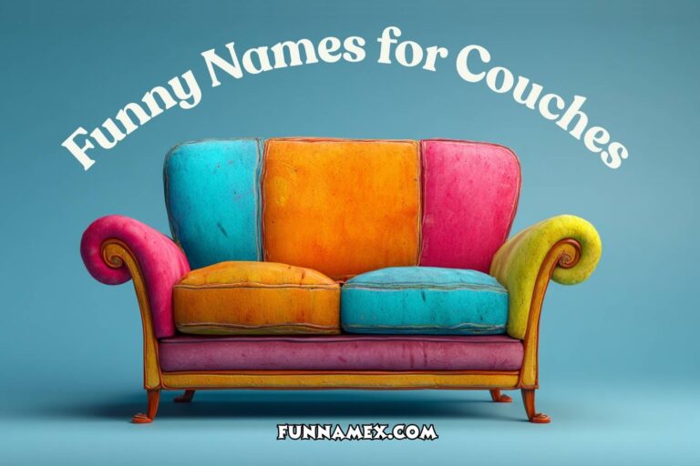 funny names for couches