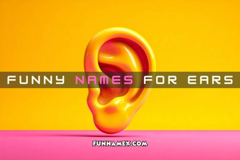 funny names for ears