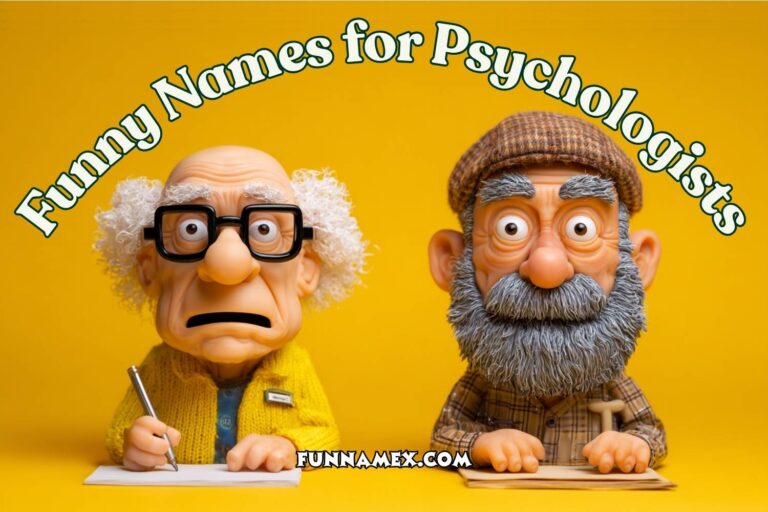 funny names for psychologists