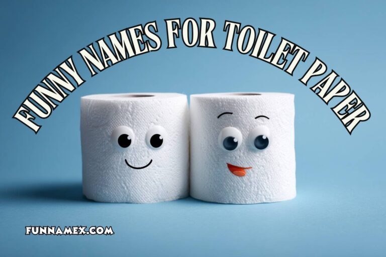 funny names for toilet paper