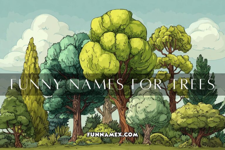 funny names for trees