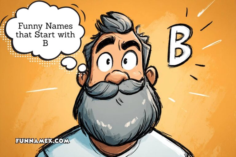 funny names that start with b