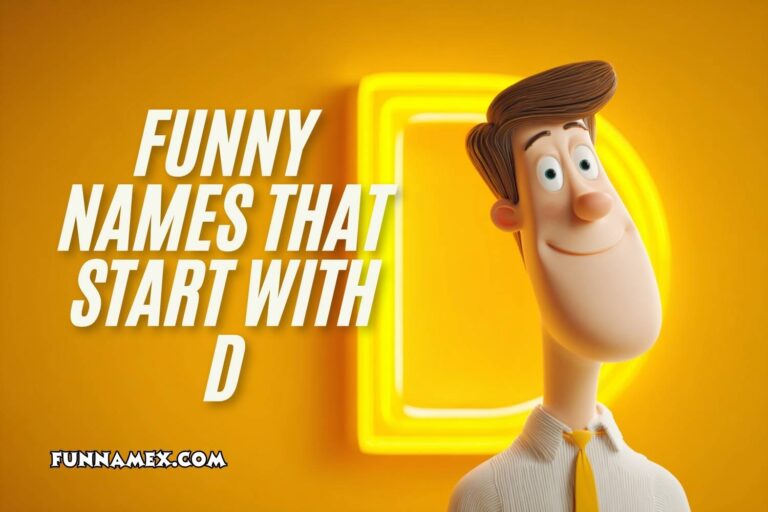 funny names that start with d
