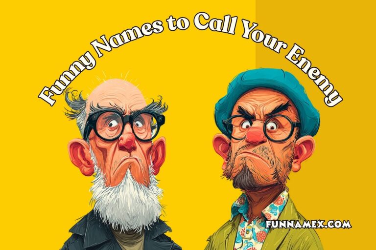 funny names to call your enemy