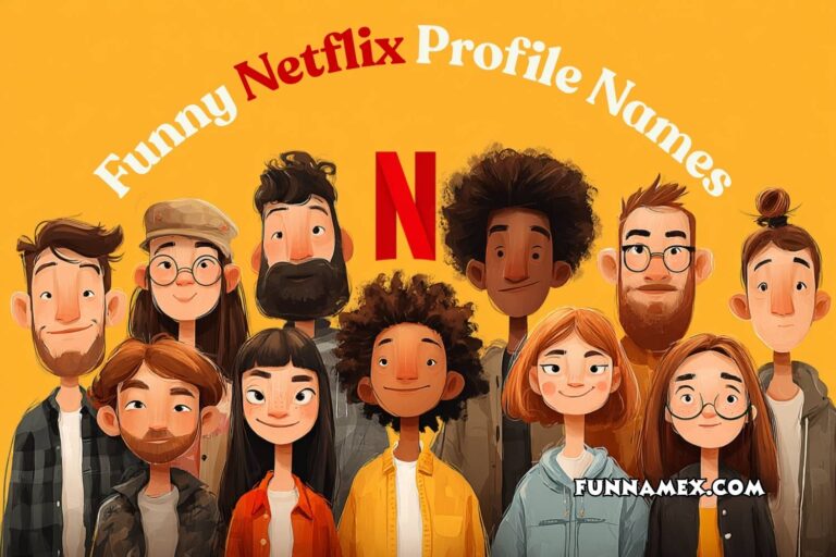 funny netflix profile names
