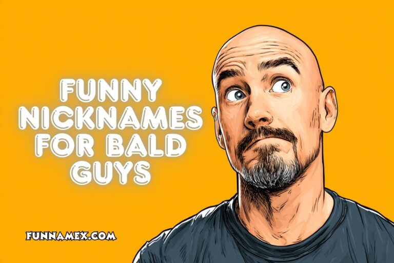 funny nicknames for bald guys