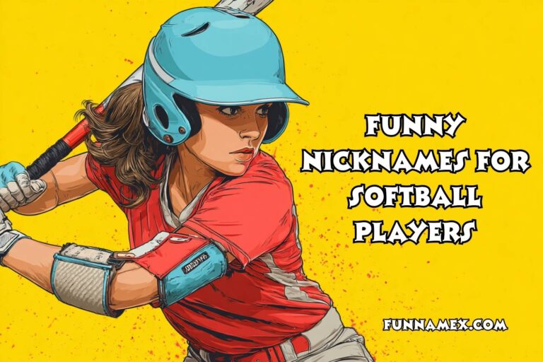 funny nicknames for softball players