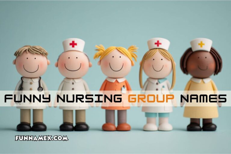 funny nursing group names