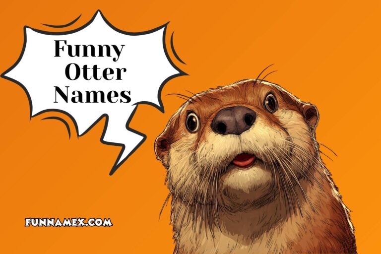 funny otter names