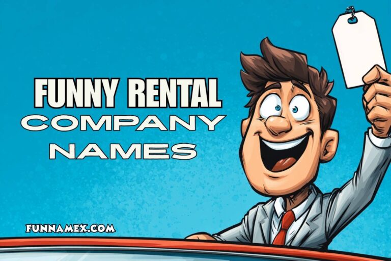 funny rental company names