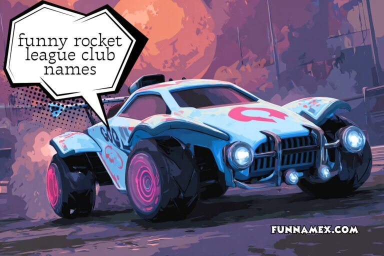 funny rocket league club names