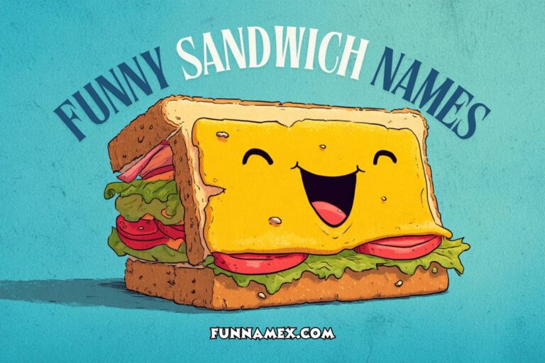 funny sandwich names