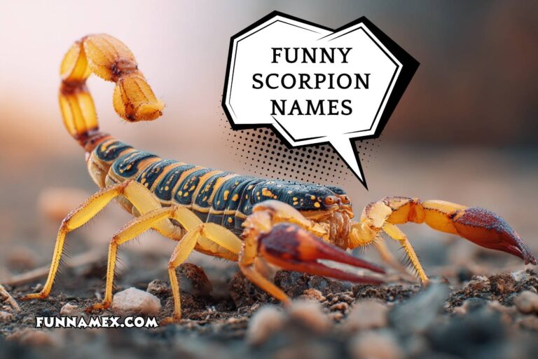 funny scorpion names
