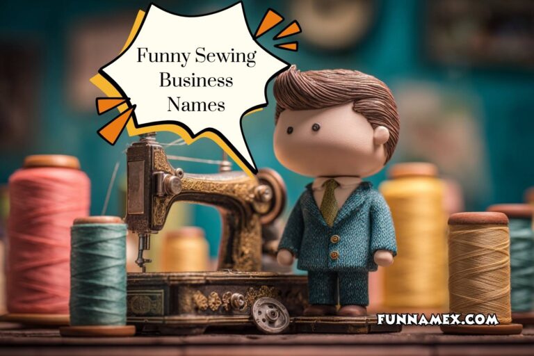 funny sewing business names