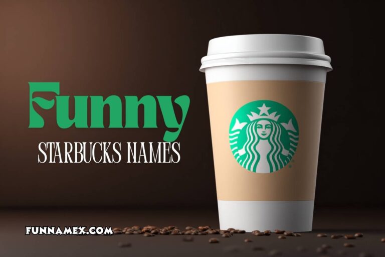 funny starbucks names