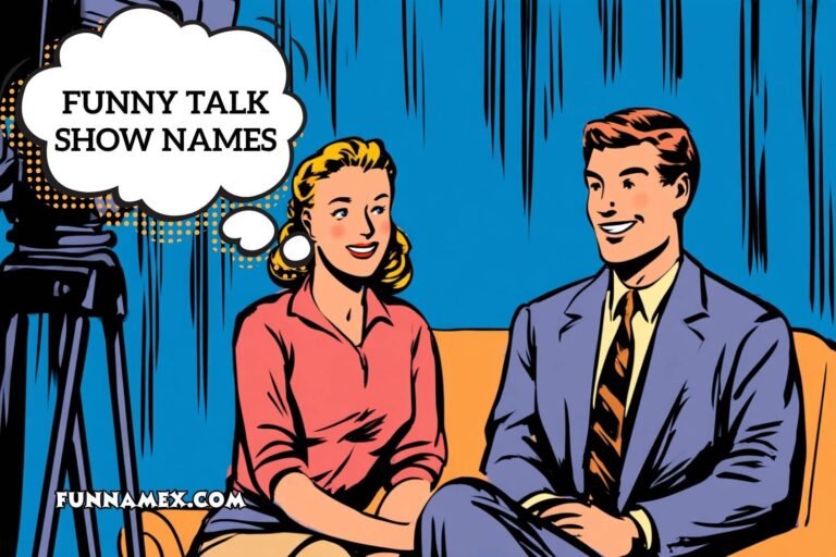 funny talk show names