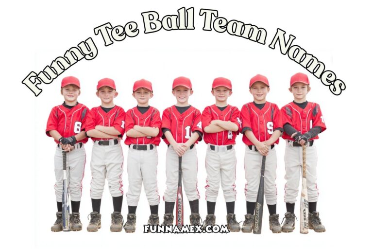funny tee ball team names