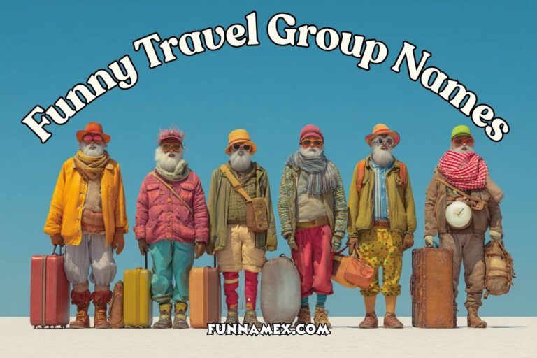 funny travel group names