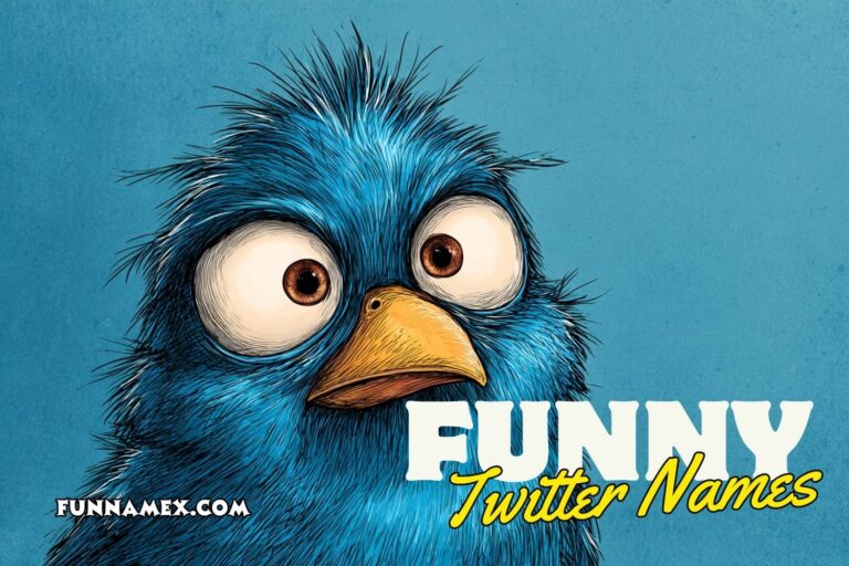 funny twitter names