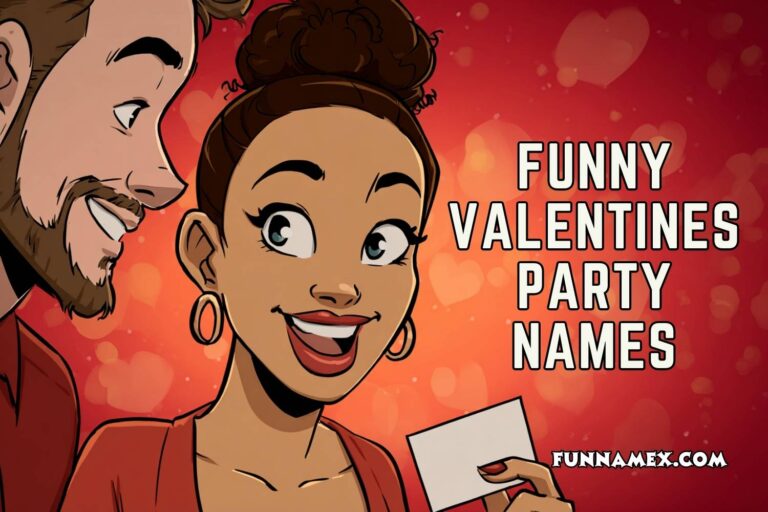 funny valentines party names