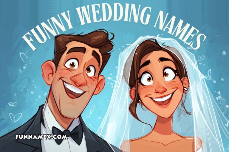 funny wedding names