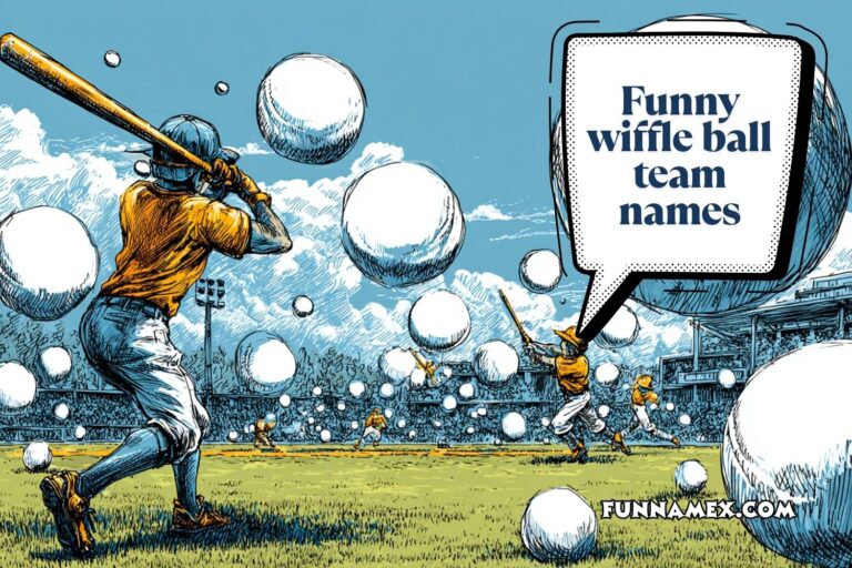 funny wiffle ball team names