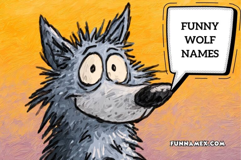 funny wolf names