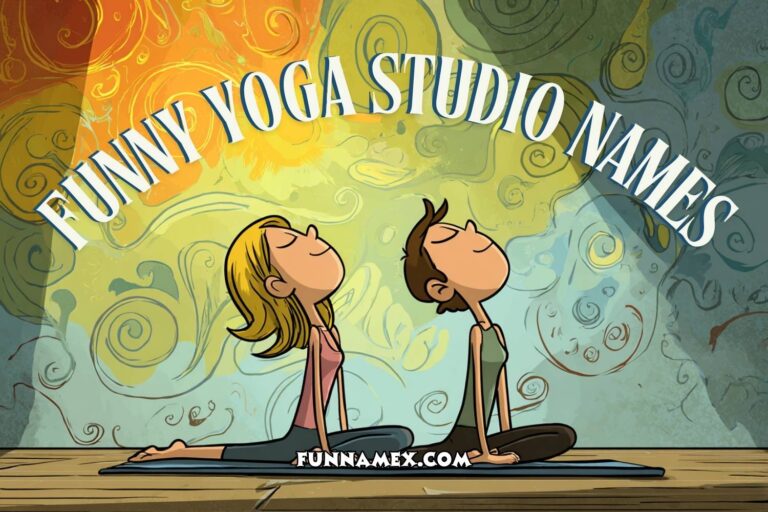 funny yoga studio names